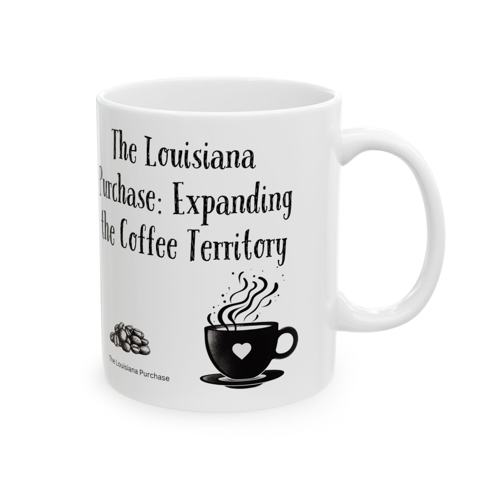 The Louisiana Purchase: Expanding the Coffee Territory | Ceramic Coffee Mug - Image 6