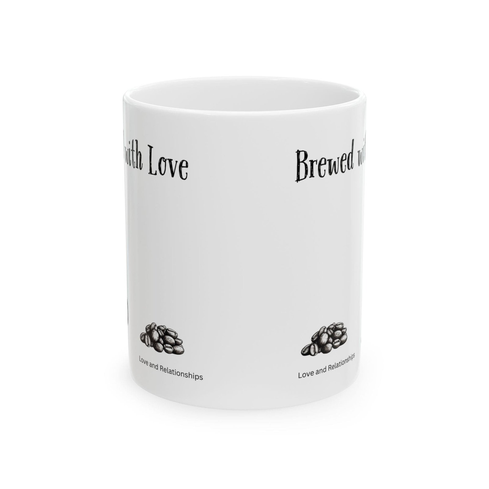 Brewed with Love | Ceramic Coffee Mug - Image 8