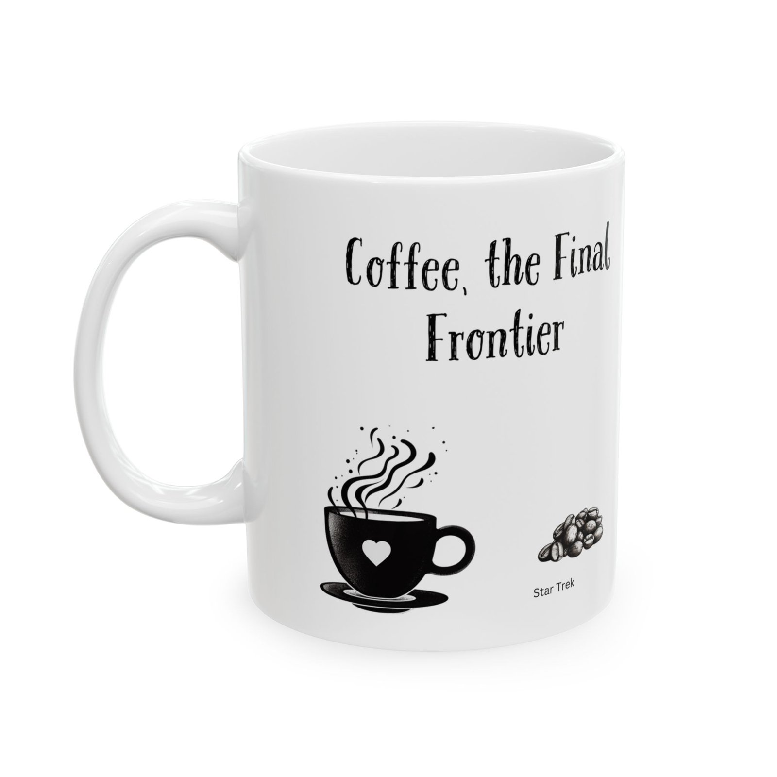 Coffee, the Final Frontier | Ceramic Coffee Mug - Image 5