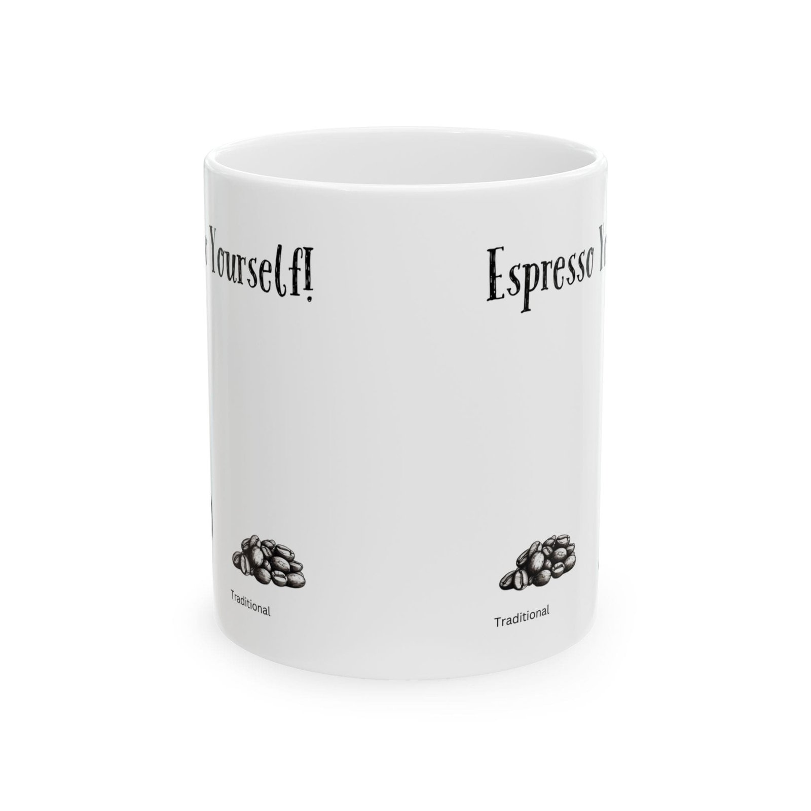 Espresso Yourself! | Ceramic Coffee Mug - Image 8