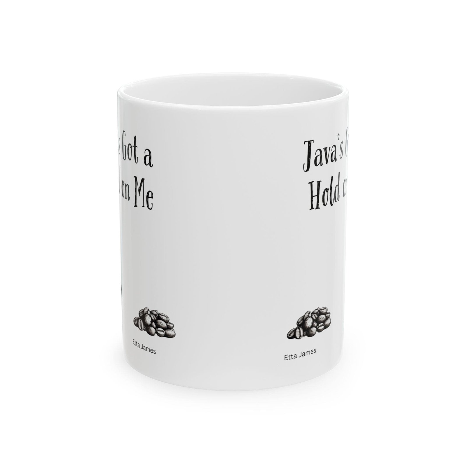 Java's Got a Hold on Me | Ceramic Coffee Mug - Image 8