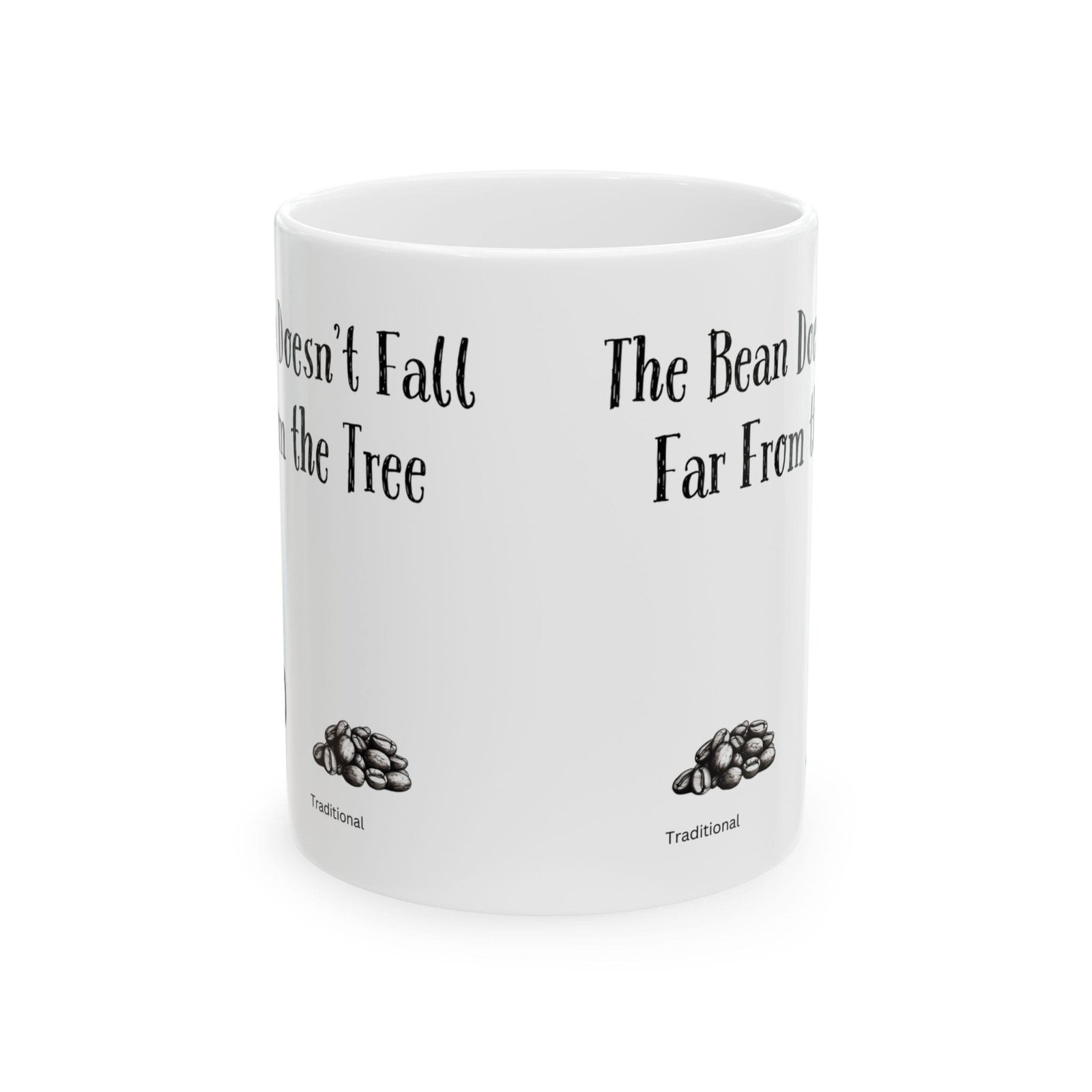 The Bean Doesn't Fall Far From the Tree | Ceramic Coffee Mug - Image 8