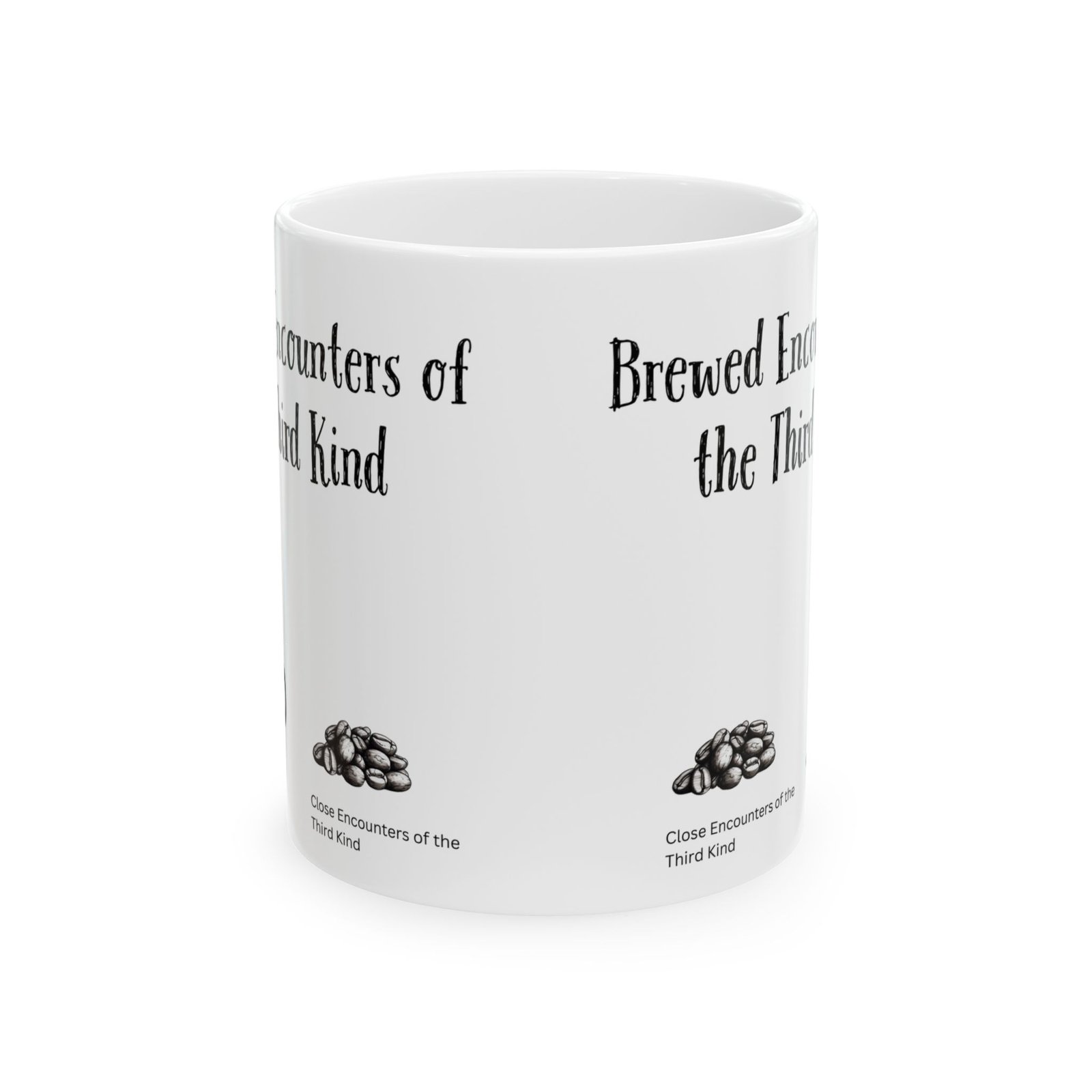 Brewed Encounters of the Third Kind | Ceramic Coffee Mug - Image 8
