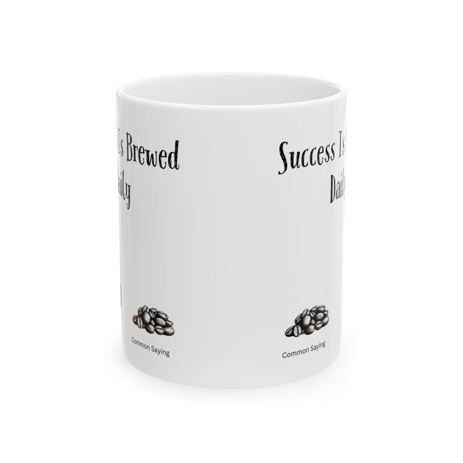 Success Is Brewed Daily | Ceramic Coffee Mug - Image 8