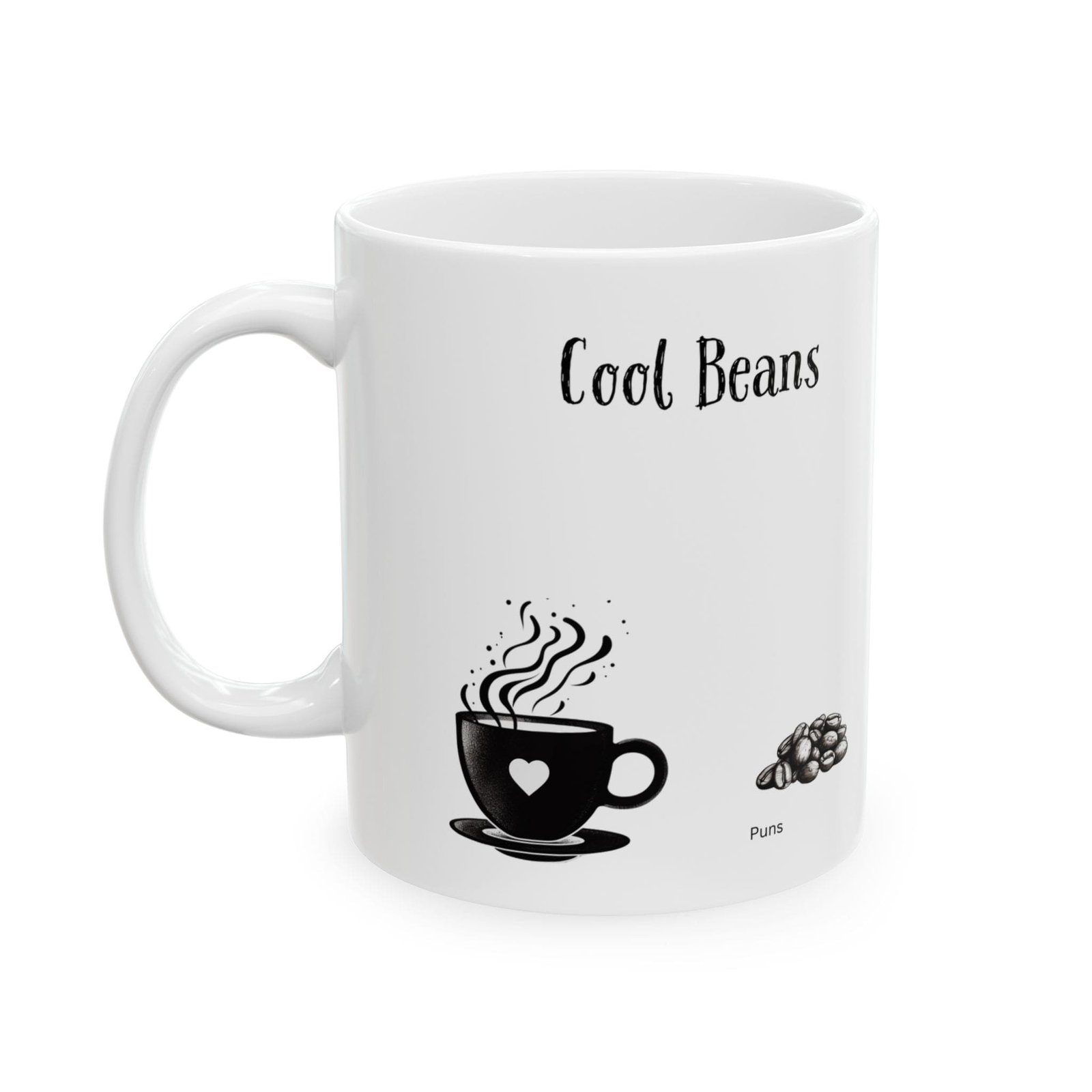 Cool Beans | Ceramic Coffee Mug - Image 5
