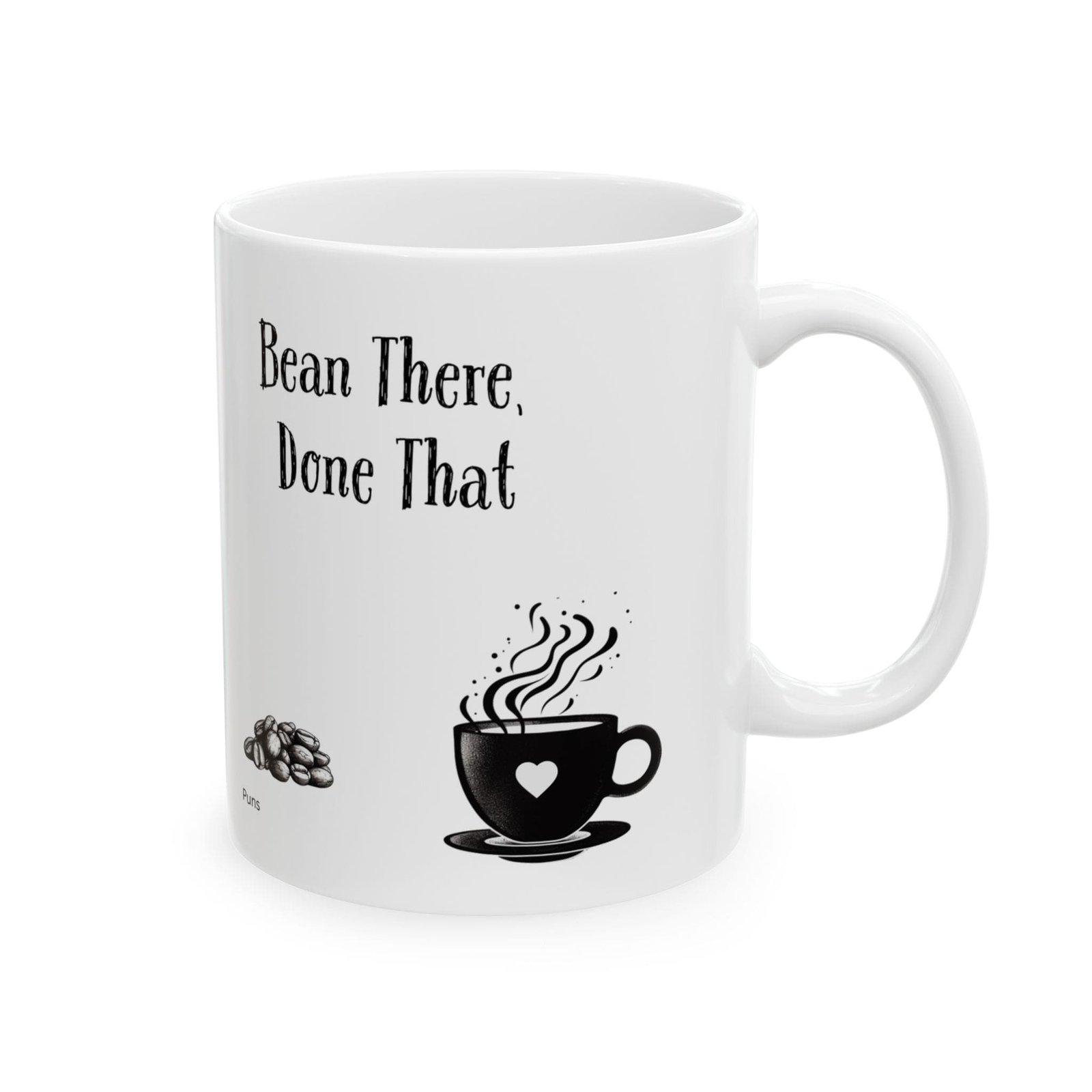 Bean There, Done That | Ceramic Coffee Mug - Image 6