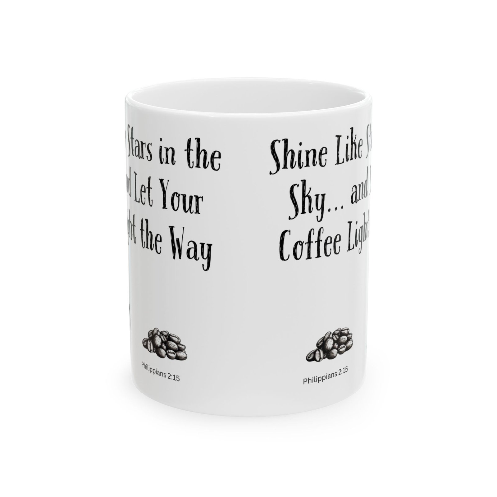 Shine Like Stars in the Sky... and Let Your Coffee Light the Way | Ceramic Coffee Mug - Image 8