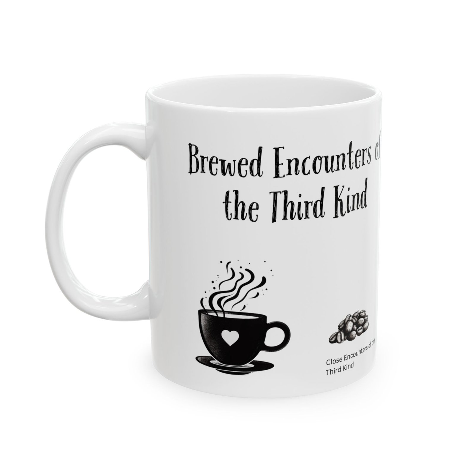Brewed Encounters of the Third Kind | Ceramic Coffee Mug - Image 5
