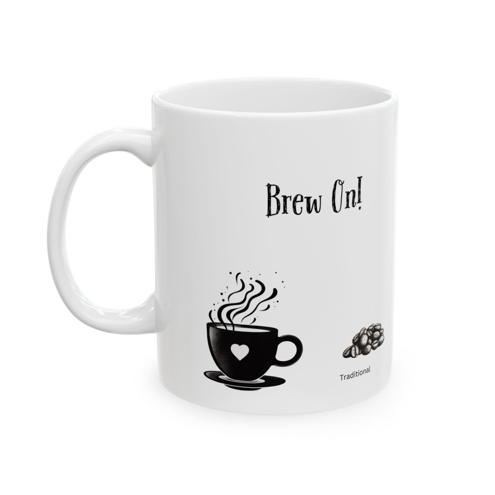 Brew On! | Ceramic Coffee Mug - Image 5