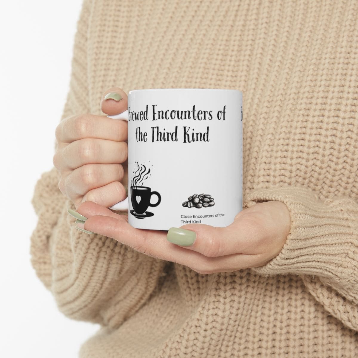 Brewed Encounters of the Third Kind | Ceramic Coffee Mug - Image 3