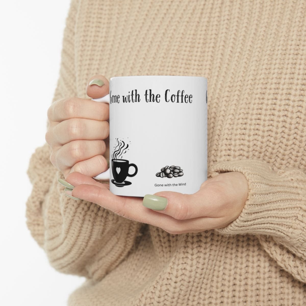 Gone with the Coffee | Ceramic Coffee Mug - Image 3