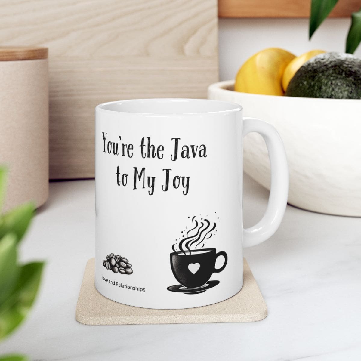 You're the Java to My Joy | Ceramic Coffee Mug - Image 2