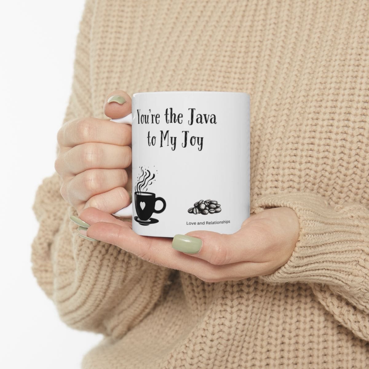 You're the Java to My Joy | Ceramic Coffee Mug - Image 3